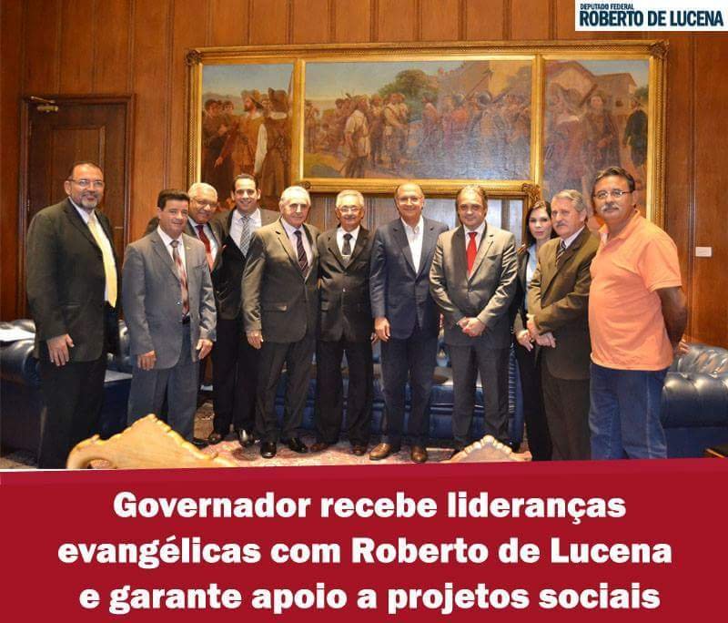 Visita ao Gabinete do Governador Geraldo Alckmin - 07/03/2014